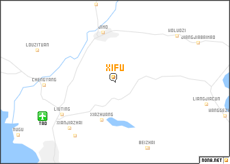 map of Xifu