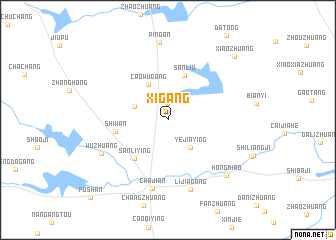 map of Xigang