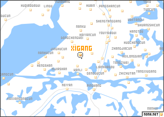 map of Xigang