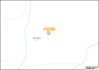 map of Xigebi