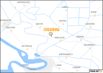 map of Xigushu