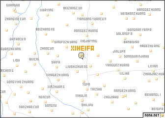 map of Xiheifa