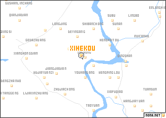 map of Xihekou