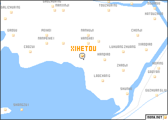 map of Xihetou