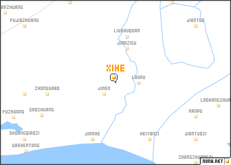 map of Xihe