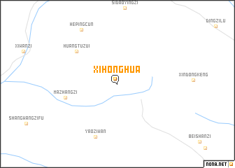 map of Xihonghua