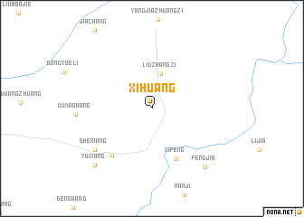 map of Xihuang