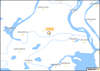 map of Xihu