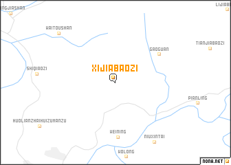 map of Xijiabaozi