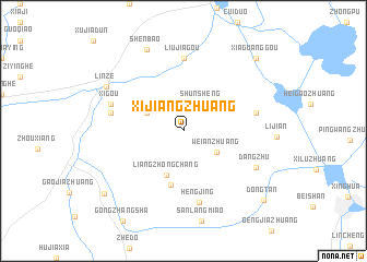 map of Xijiangzhuang