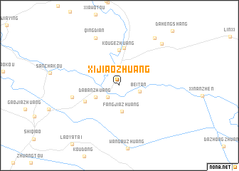 map of Xijiaozhuang