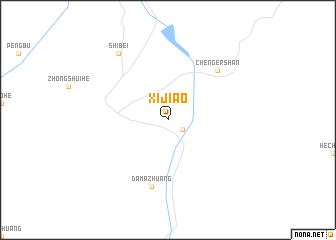 map of Xijiao