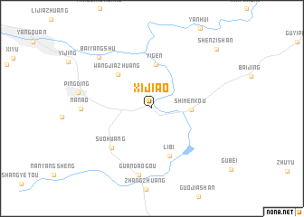 map of Xijiao