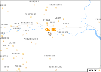 map of Xijiao