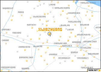 map of Xijiazhuang