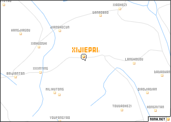 map of Xijiepai