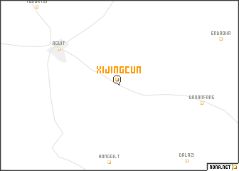 map of Xijingcun