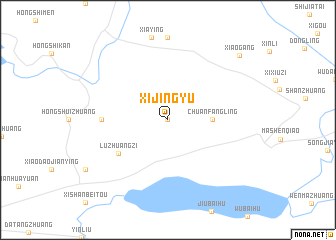 map of Xijingyu