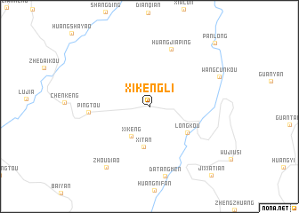 map of Xikengli