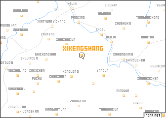 map of Xikengshang