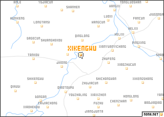 map of Xikengwu