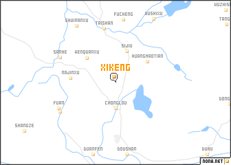 map of Xikeng