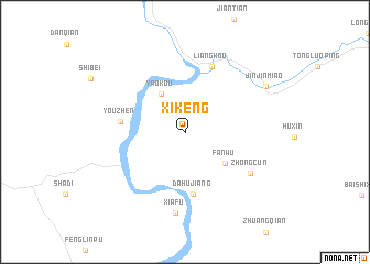 map of Xikeng