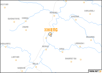 map of Xikeng