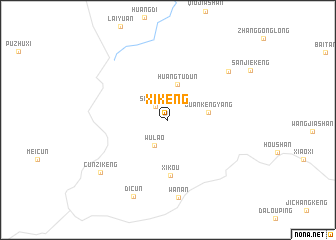 map of Xikeng