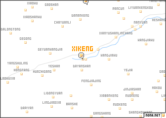 map of Xikeng