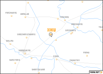 map of Xiku
