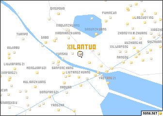 map of Xilantuo
