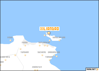 map of Xiliandao