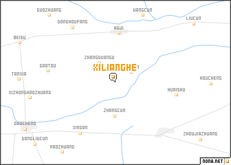 map of Xilianghe