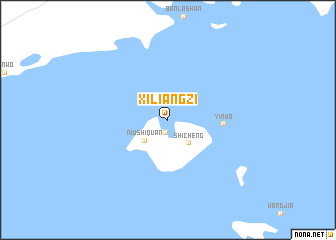 map of Xiliangzi