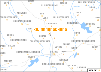 map of Xiliannongchang