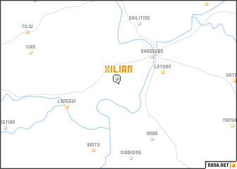 map of Xilian