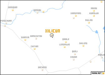 map of Xilicun