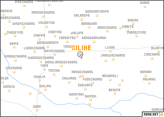 map of Xilihe