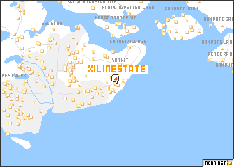 map of Xilin Estate