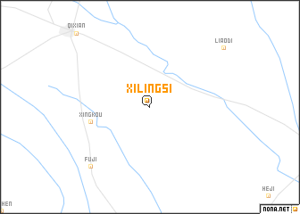 map of Xilingsi