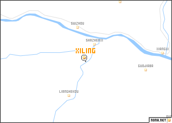 map of Xiling
