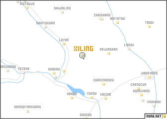 map of Xiling