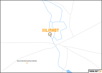 map of Xilin Hot