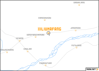 map of Xiliumafang