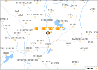 map of Xiliunongchang