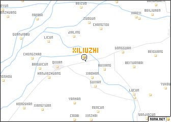 map of Xiliuzhi