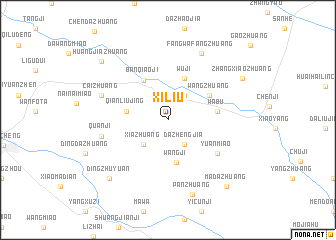 map of Xiliu