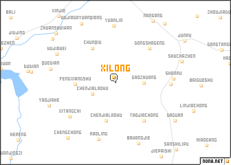 map of Xilong