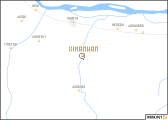 map of Ximanwan